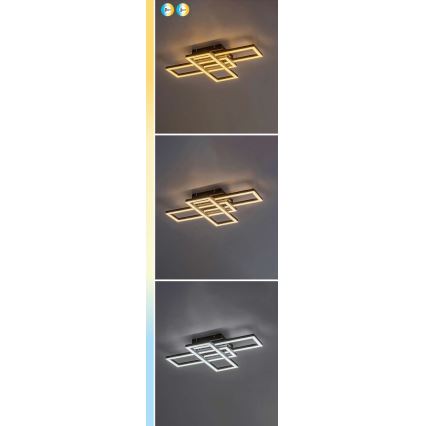 Rabalux - LED prigušiva plafonska svetiljka LED/40W/230V 3000-6500K + daljinski upravljač 35x50 cm