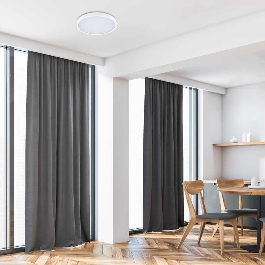Rabalux - LED plafonska svetiljka za kupatilo LED/18W/230V 3000/4000/6000K IP44 preč. 30,5 cm bela