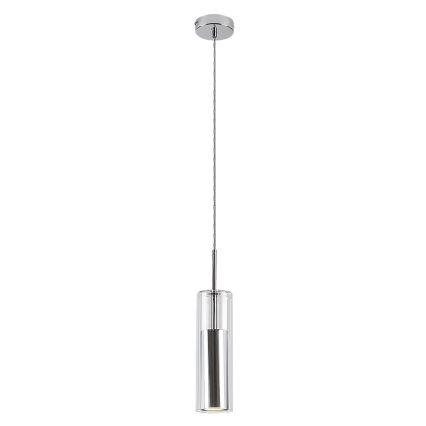 Rabalux - Luster na sajli 1xGU10/50W/230V proziran/sjajni hrom