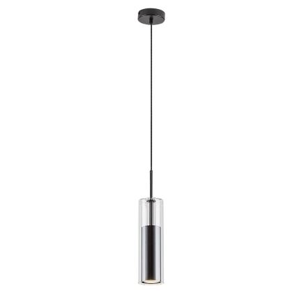 Rabalux - Luster na sajli 1xGU10/50W/230V proziran/crni