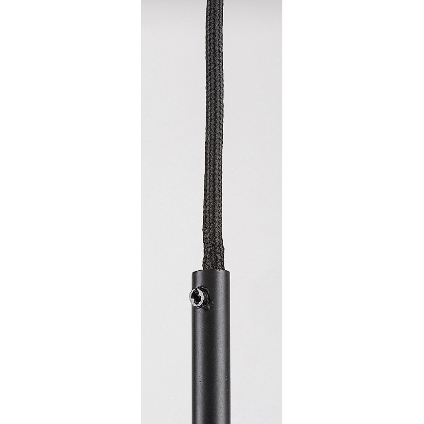 Rabalux - Luster na sajli 1xGU10/50W/230V proziran/crni