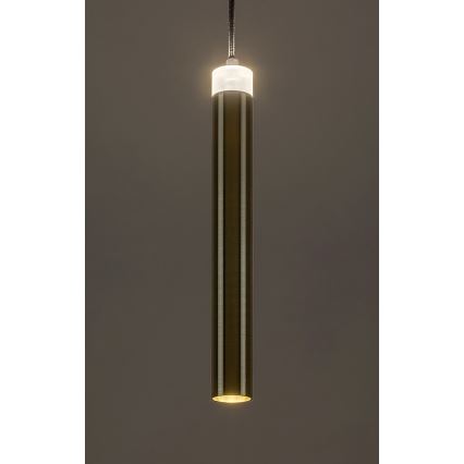 Rabalux - LED luster na sajli LED/10W/230V 4000K crna/zlatna