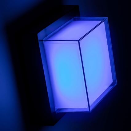 Rabalux - LED RGBW prigušiva spoljašnja zidna lampa LED/10W/230V IP54 Wi-Fi Tuya