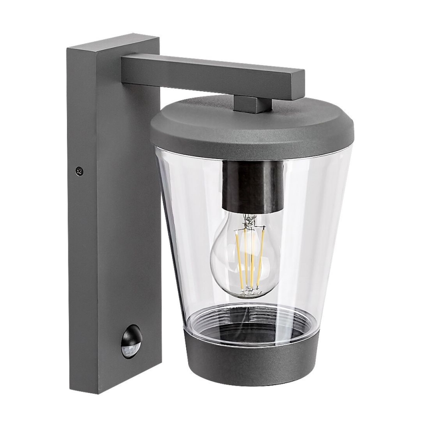 Rabalux - Spoljašnja zidna lampa sa senzorom pokreta 1xE27/40W/230V IP44
