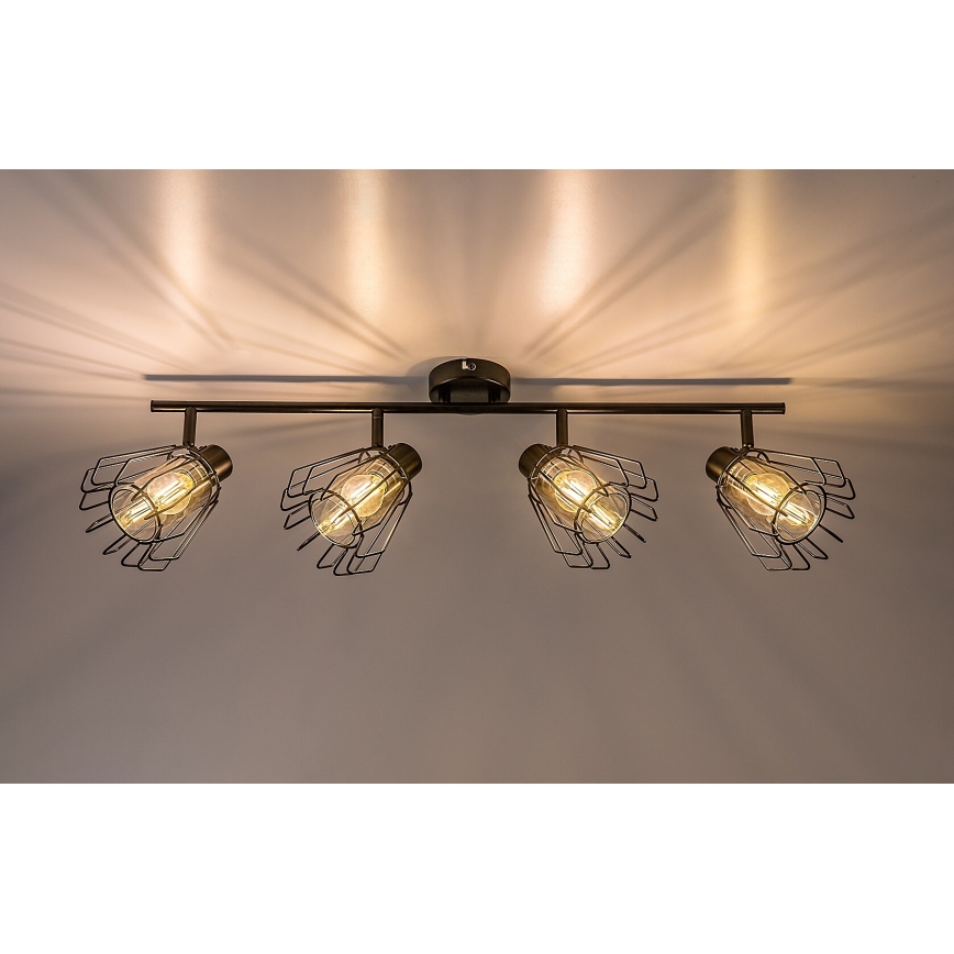 Rabalux - Spot svetiljka 4xE14/40W/230V