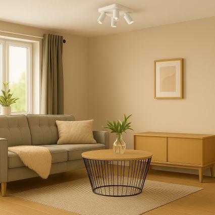 Rabalux - Spot svetiljka 4xGU10/7W/230V bela