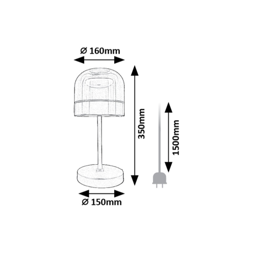 Rabalux - LED prigušiva stona lampa LED/13W/230V 3000/4000/6000K