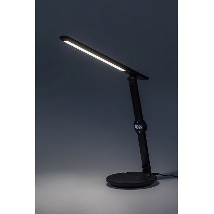 Rabalux - LED prigušiva dodirna stona lampa sa displejom LED/9W/230V 3000/4000/6500K