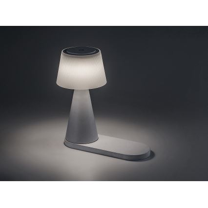 Rabalux - LED prigušiva punjiva stona lampa sa bežičnim punjenjem LED/5W/5V 3000/4000/5000K