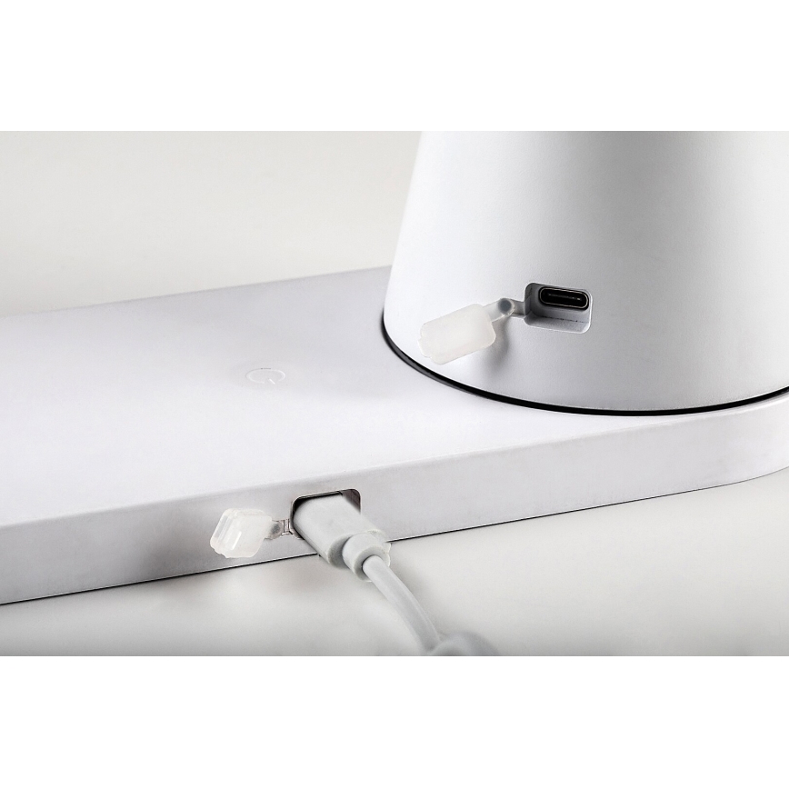 Rabalux - LED prigušiva punjiva stona lampa sa bežičnim punjenjem LED/5W/5V 3000/4000/5000K