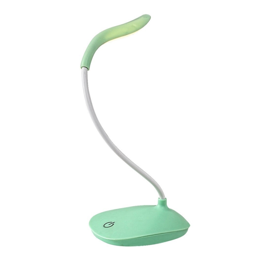 Rabalux - LED prigušiva fleksibilna stona lampa LED/2W/5V zelena