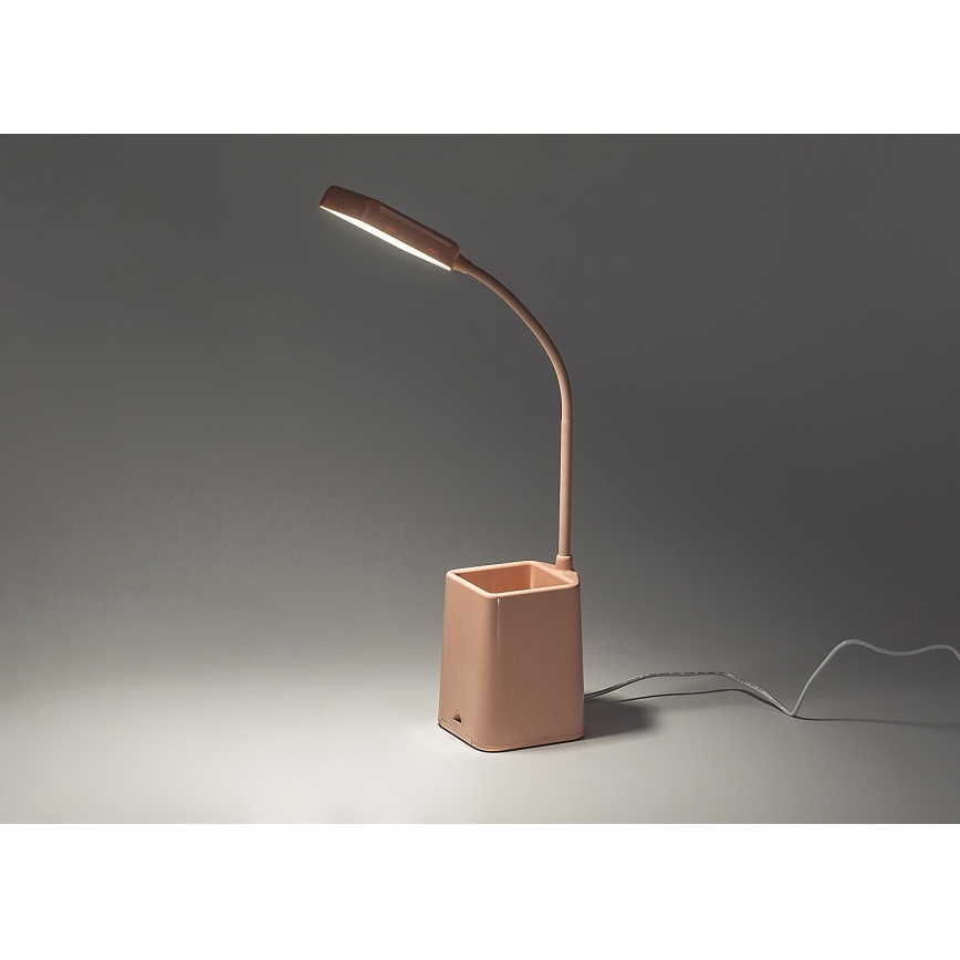 Rabalux - LED prigušiva stona lampa LED/6W/230V 5000K ružičasta