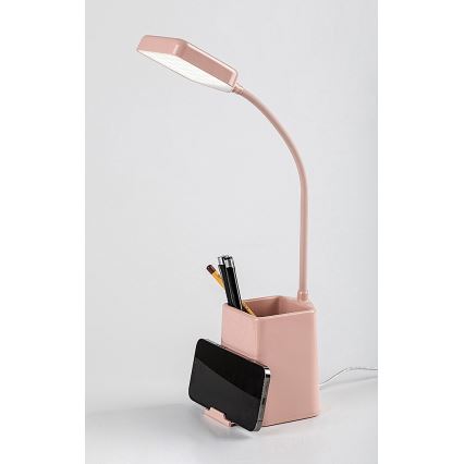 Rabalux - LED prigušiva stona lampa LED/6W/230V 5000K ružičasta