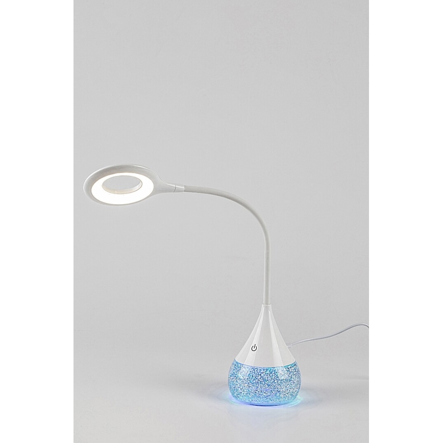 Rabalux - LED RGB prigušiva stona lampa LED/4W/230V bela