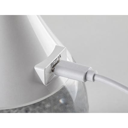 Rabalux - LED RGB prigušiva stona lampa LED/4W/230V bela