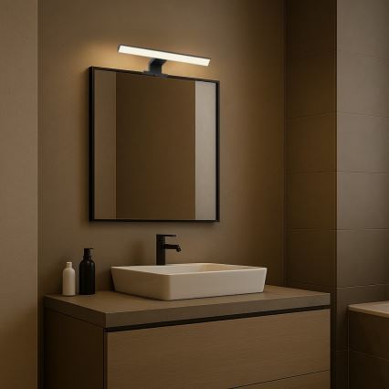 Rabalux - LED osvetljenje za kupatilsko ogledalo LED/6W/230V IP44 30 cm crna