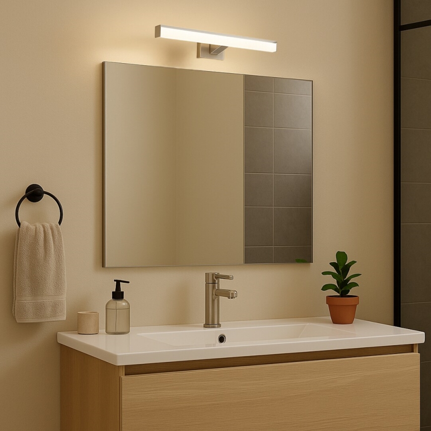 Rabalux - LED osvetljenje za kupatilsko ogledalo, 6W/230V, IP44, 40 cm, sjajni hrom