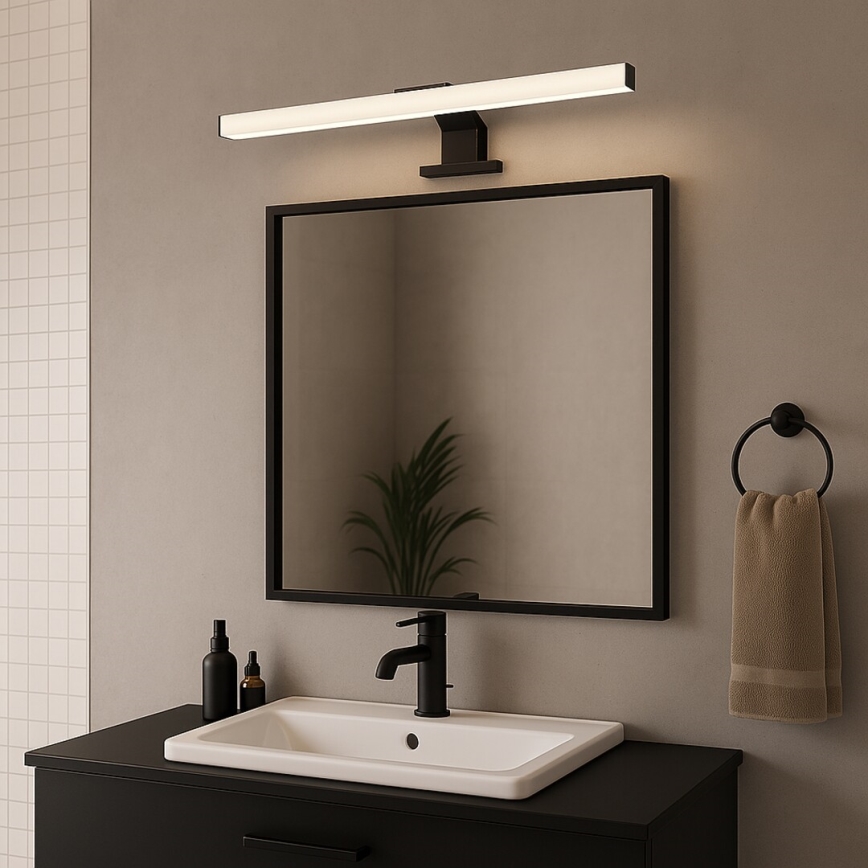Rabalux - LED osvetljenje za ogledalo u kupatilu, 9W/230V, IP44, 60 cm, crno