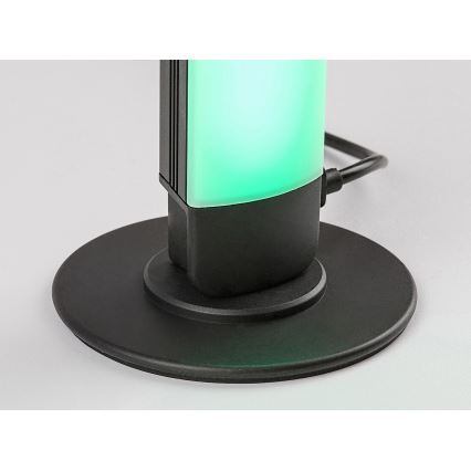 Rabalux - KOMPLET 2x LED RGB prigušiva stona lampa PACO LED/5W/5V + daljinski upravljač