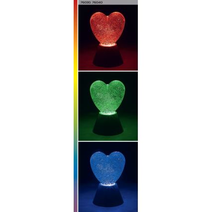 Rabalux - LED RGB Dekorativna lampa LED/0,8W/3xAAA