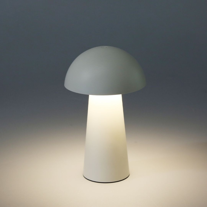 Rabalux - LED prigušiva dodirna punjiva spoljašnja lampa LED/1,5W/5V IP44 1200 mAh USB bela