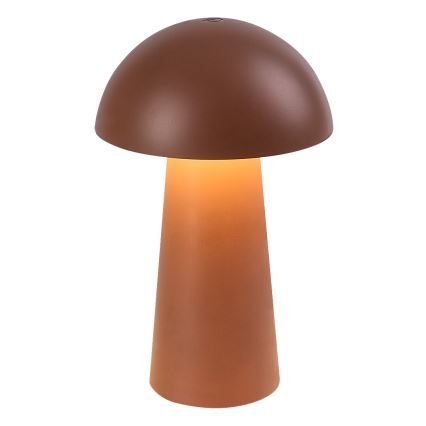 Rabalux - LED prigušiva dodirna punjiva spoljašnja lampa LED/1,5W/5V IP44 1200 mAh USB braon