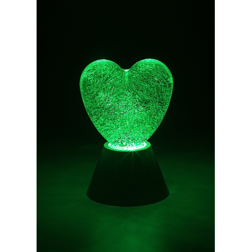 Rabalux - LED RGB Dekorativna lampa LED/0,8W/3xAA u obliku srca