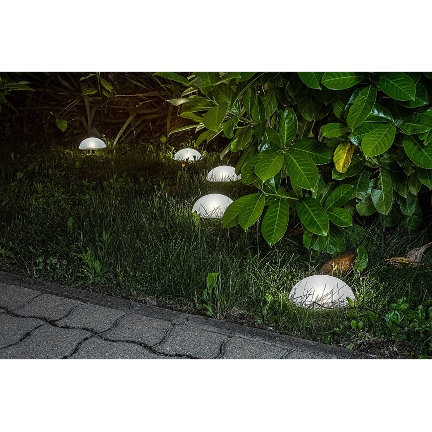 Rabalux - LED Solarna svetiljka 5xLED/0,2W/1,2V IP44 600 mAh