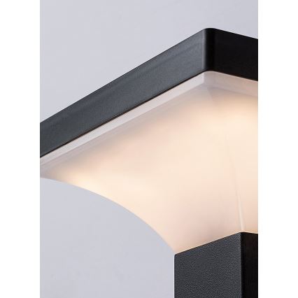 Rabalux - LED solarna zidna svetiljka sa senzorom LED/4W/230V IP44 crna 2200 mAh