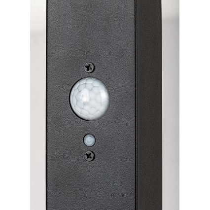 Rabalux - LED solarna lampa sa senzorom LED/4W/3,7V IP44 crna 2200 mAh