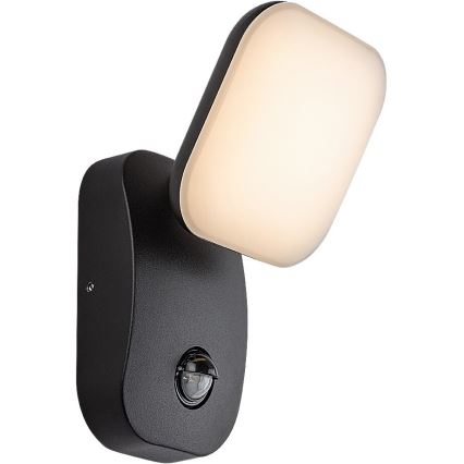 Rabalux - LED spoljašnja zidna fleksibilna svetiljka sa senzorom LED/12W/230V IP44