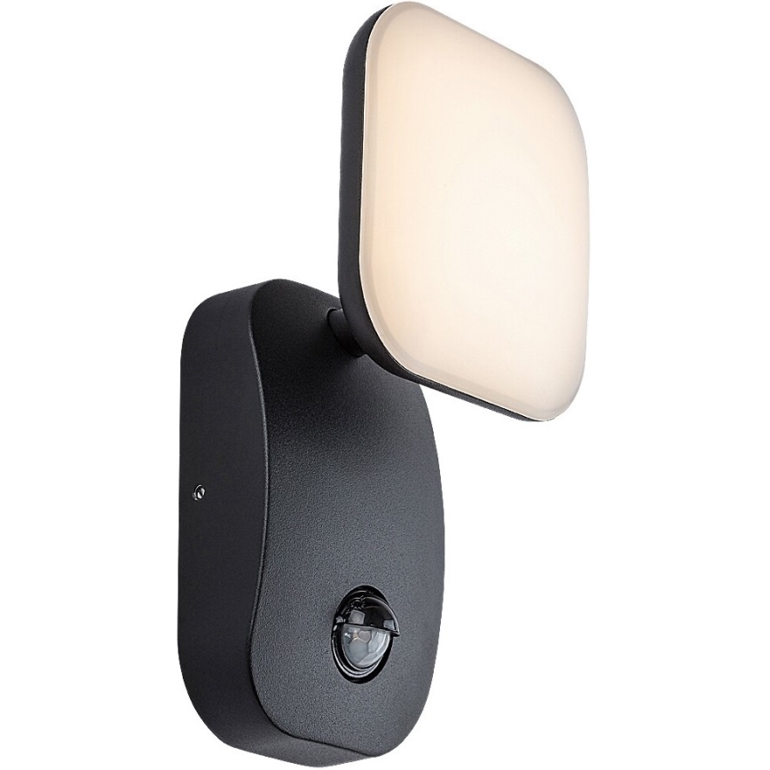 Rabalux - LED spoljašnja zidna fleksibilna svetiljka sa senzorom LED/12W/230V IP44