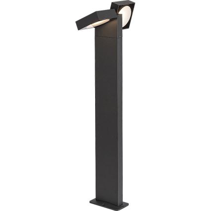 Rabalux - fleksibilna LED spoljašnja lampa 2xLED/7W/230V IP54 antracitna