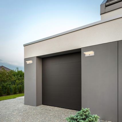Rabalux - LED spoljašnje zidno svetlo sa senzorom LED/9W/230V 2700/4000/6500K IP54 belo