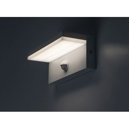 Rabalux - LED spoljašnje zidno svetlo sa senzorom LED/9W/230V 2700/4000/6500K IP54 belo