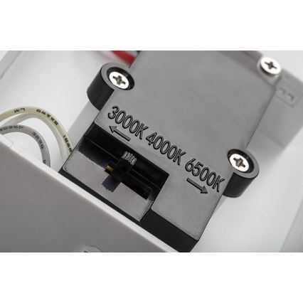 Rabalux - LED spoljašnje zidno svetlo sa senzorom LED/9W/230V 2700/4000/6500K IP54 belo