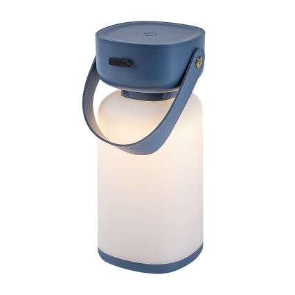 Rabalux - LED spoljašnja prigušiva dodirna punjiva stona lampa LED/3W/5V IP44 plava