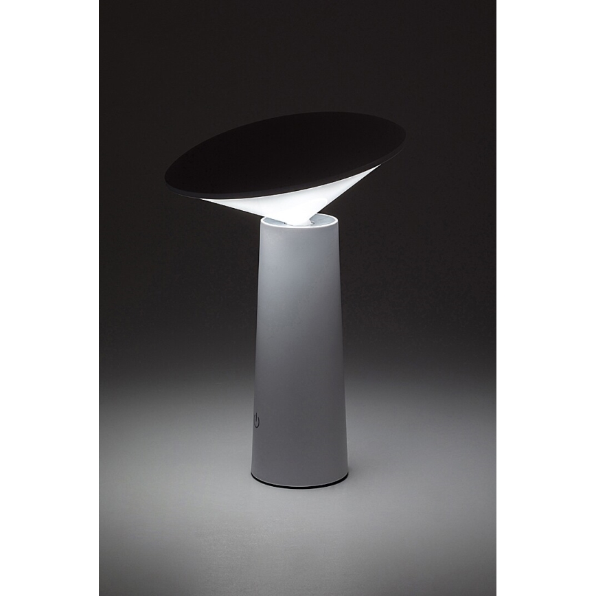 Rabalux - LED punjiva dodirna stona lampa POLPERRO LED/3W/3,7V 1200mAh, bela, sa prigušiva