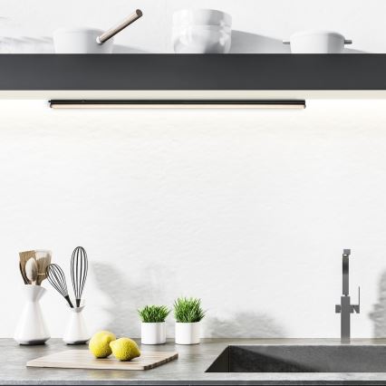 Rabalux - LED svetlo za montažu ispod kuhinjskih elemenata LED/16W/230V 3000/4000K crna