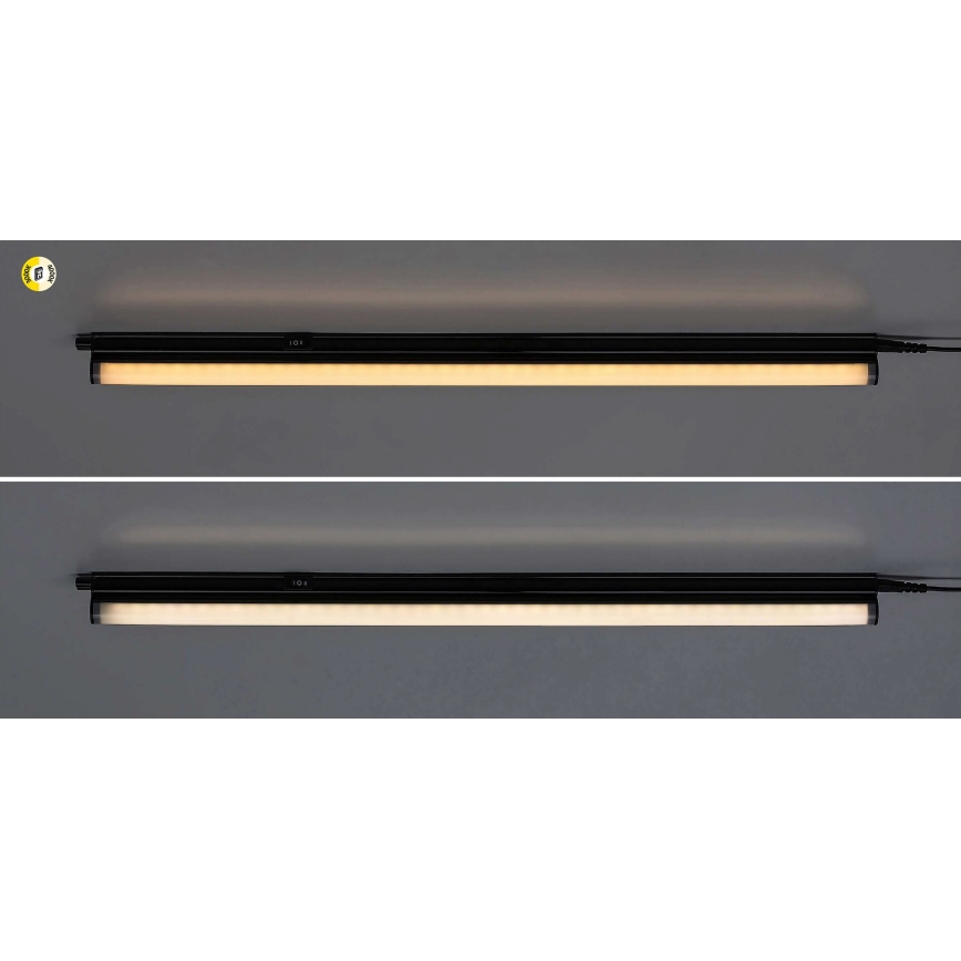 Rabalux - LED svetlo za montažu ispod kuhinjskih elemenata LED/16W/230V 3000/4000K crna