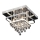Rabalux - Kristalni plafonski luster LED/36W/230V + 4xE14/40W