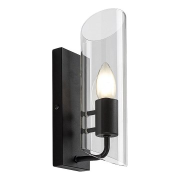Rabalux - Kupatilsko zidno svetlo 1xE14/12W/230V IP44 crno