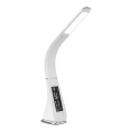 Rabalux - LED prigušiva dodirna stona lampa sa displejem LED/5W/230V bela