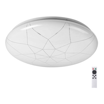 Rabalux - LED prigušiva plafonska lampa LED/24W/230V Wi-Fi 3000-6500K + daljinski upravljač, prečnik 39 cm