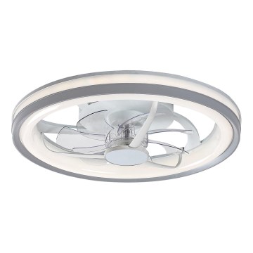 Rabalux - LED prigušiva plafonska svetiljka sa ventilatorom LED/40W/230V 3000/4000/6000K Wi-Fi + daljinski upravljač