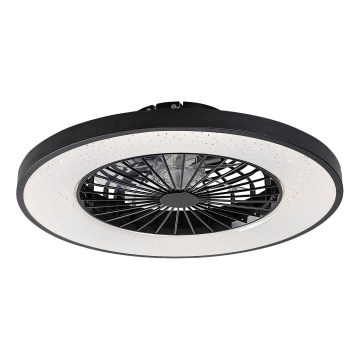 Rabalux - LED prigušiva plafonska svetiljka sa ventilatorom LED/72W/230V 3000-6500K + daljinski upravljač