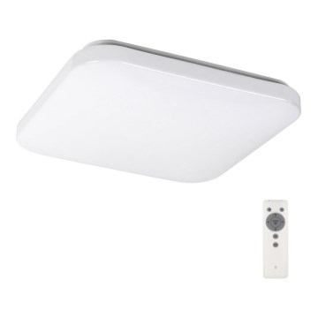 Rabalux - LED prigušiva stropna svetiljka LED/16W/230V 34x34 cm + daljinski upravljač