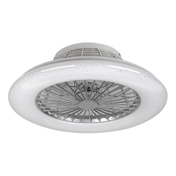 Rabalux - LED prigušiva stropna svetiljka sa ventilatorom LED/30W/230V 3000-6500K + daljinski upravljač