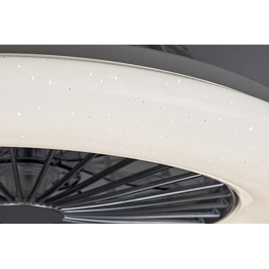 Rabalux - LED prigušiva stropna svetiljka sa ventilatorom LED/30W/230V 3000-6500K + daljinski upravljač