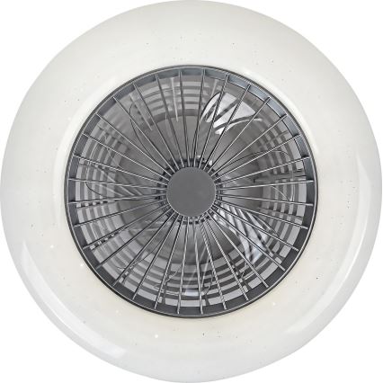 Rabalux - LED prigušiva stropna svetiljka sa ventilatorom LED/30W/230V 3000-6500K + daljinski upravljač